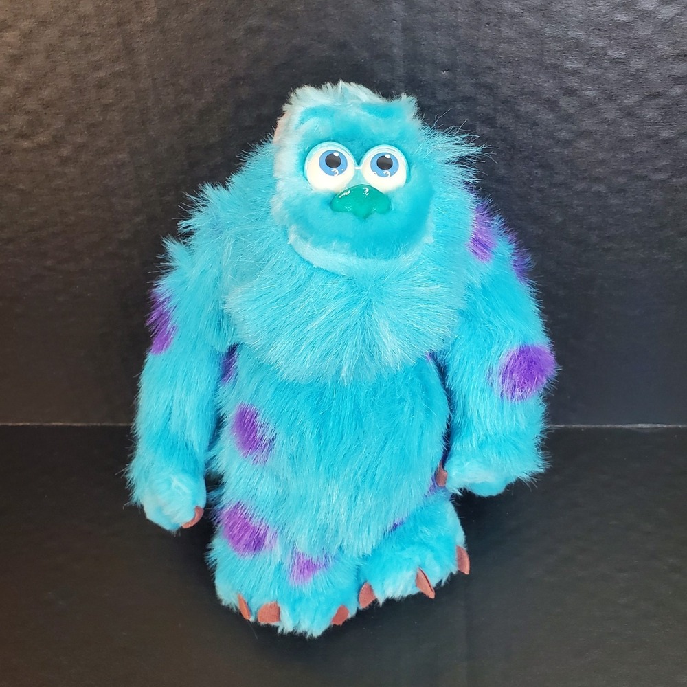 Disney Pixar Monsters Inc Sully Plush Stuffed Animal Toy 2001 Hasbro Sulley 9"